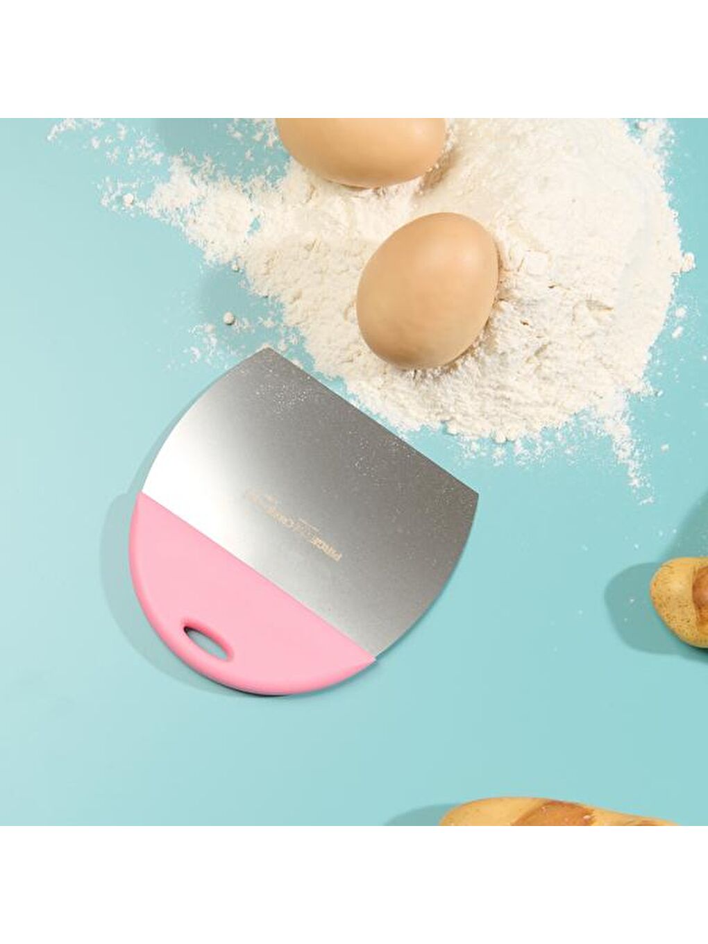 Creme Home Hamur Kazıyıcı - Pembe - 10 cm