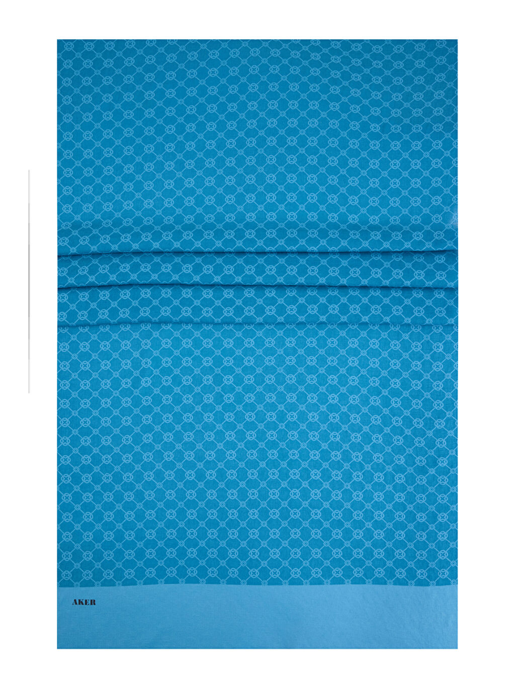 Petrol 75X190 Cm 1090100 Elegance Monogram Şal