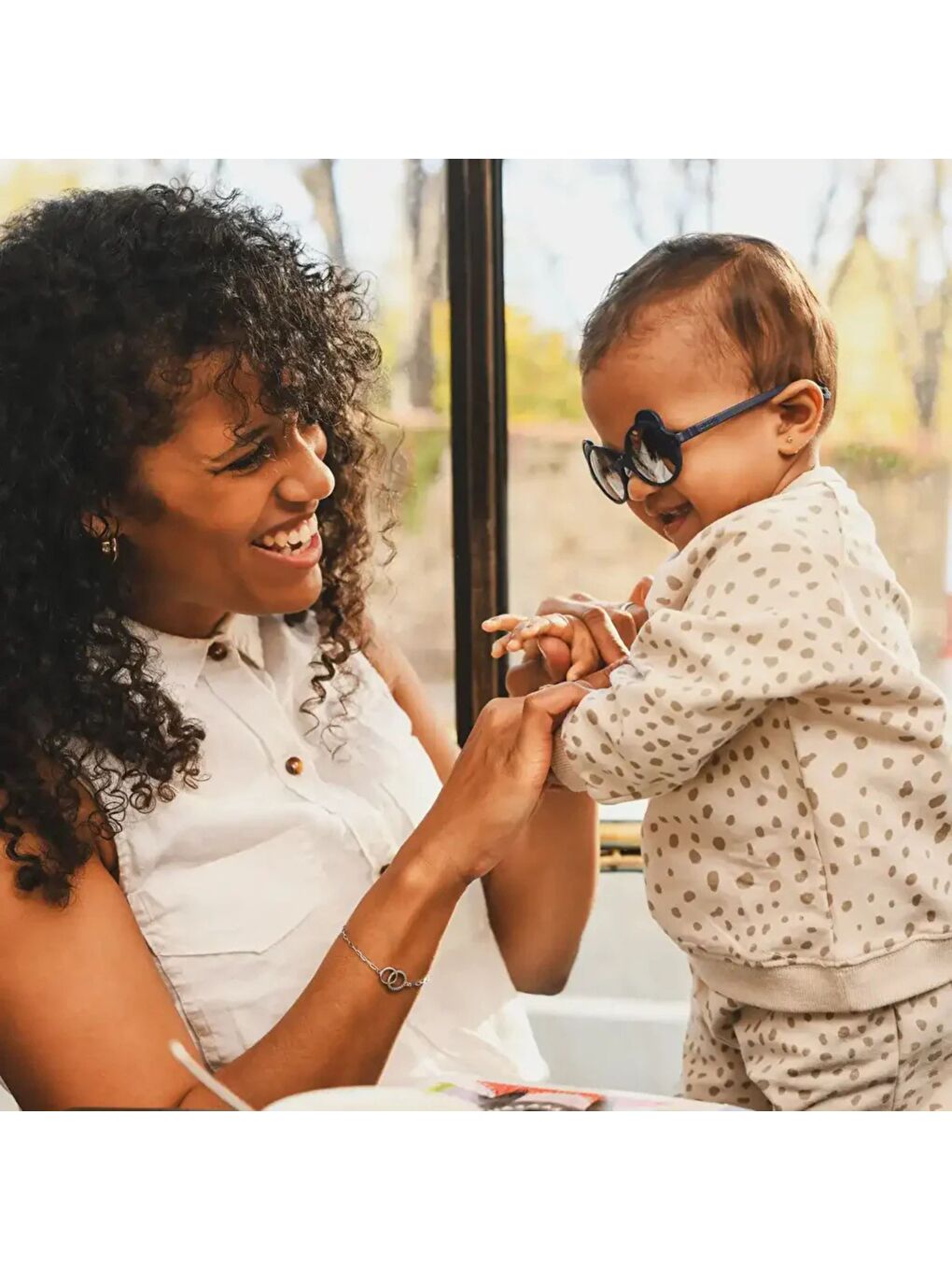 Mavi Ourson Güneş Gözlüğü 1-2 Yaş Blue Elysee-6