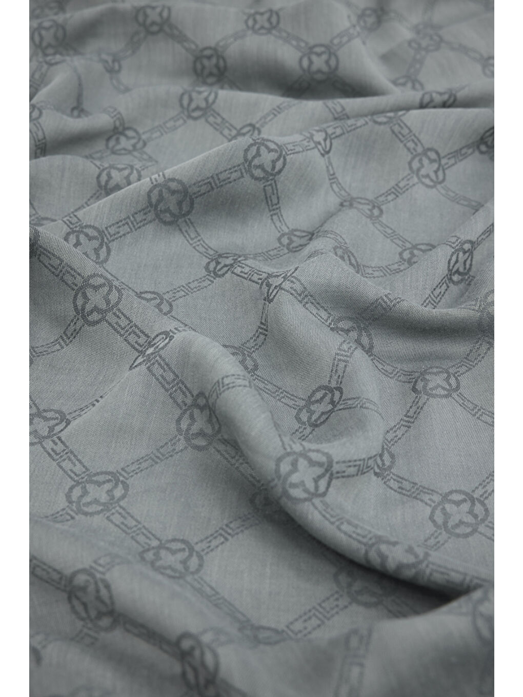 Gri 3840709 Pamuk İpek Sal-1