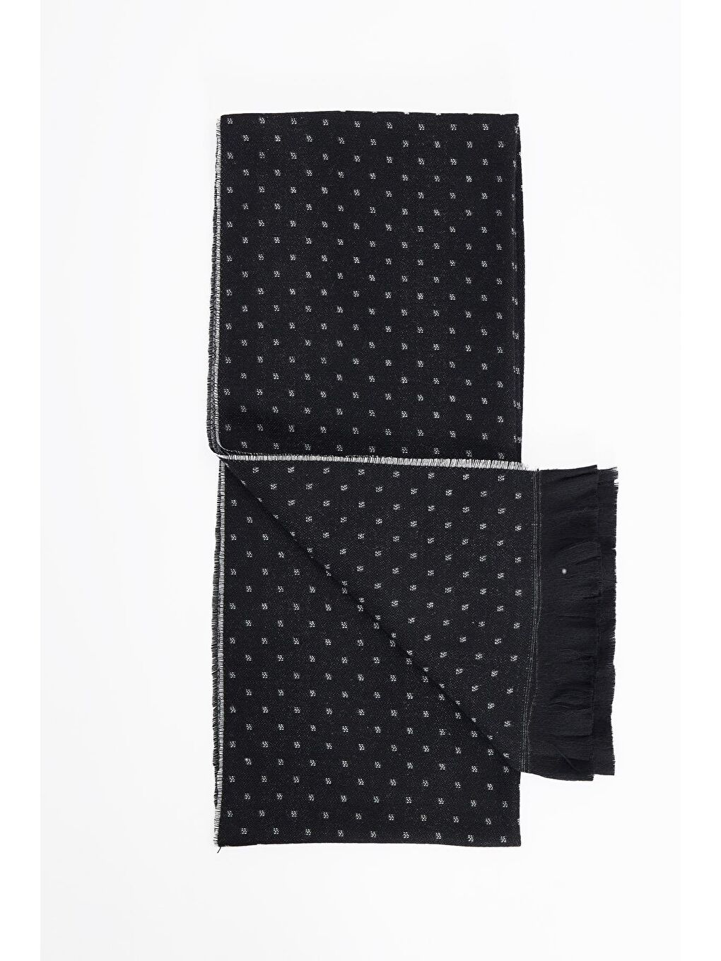 Siyah Erkek Kışlık Atkı-1