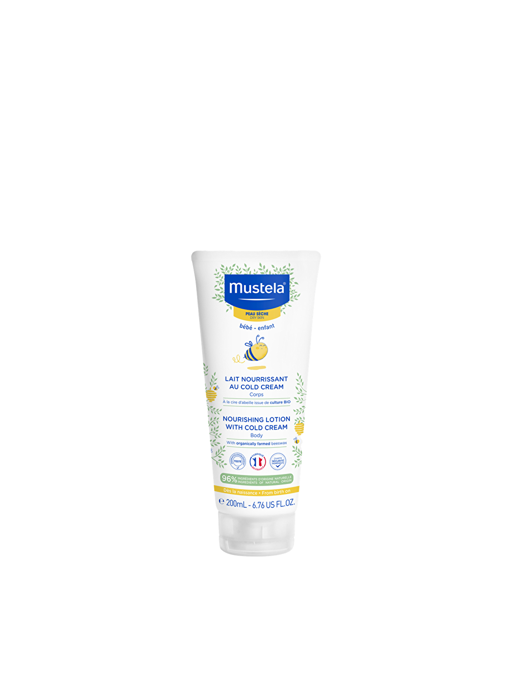 Mustela Renksiz Nourishing Lotion With Cold Cream 200ml