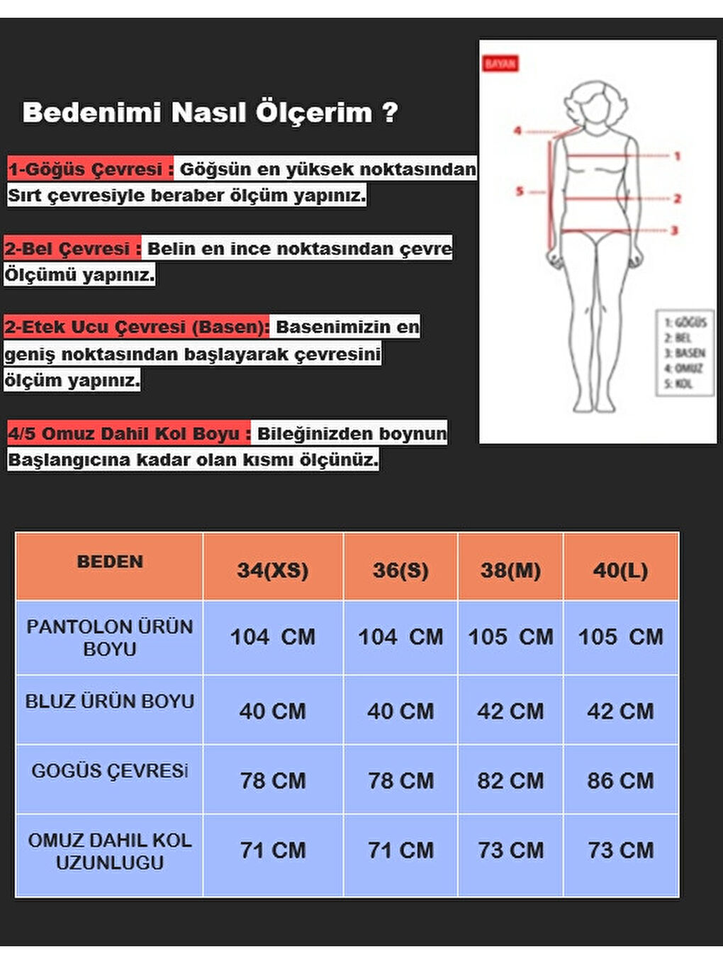 Kadın Gri Bel Katlamalı İspanyol İkili  Takım Hzl25W-Zk13501-2