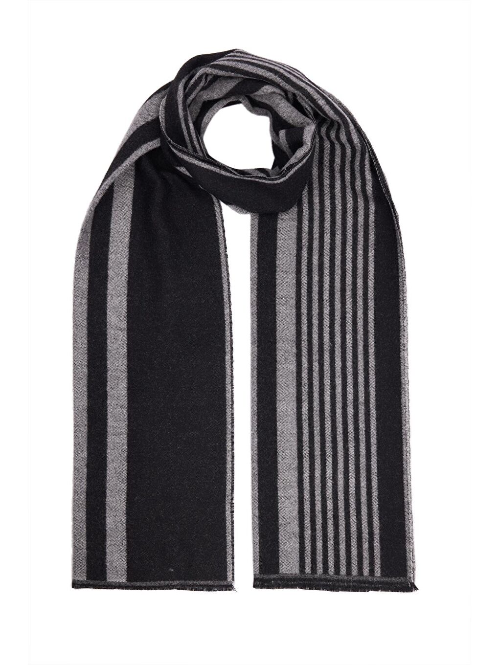 Siyah Erkek Kışlık Atkı