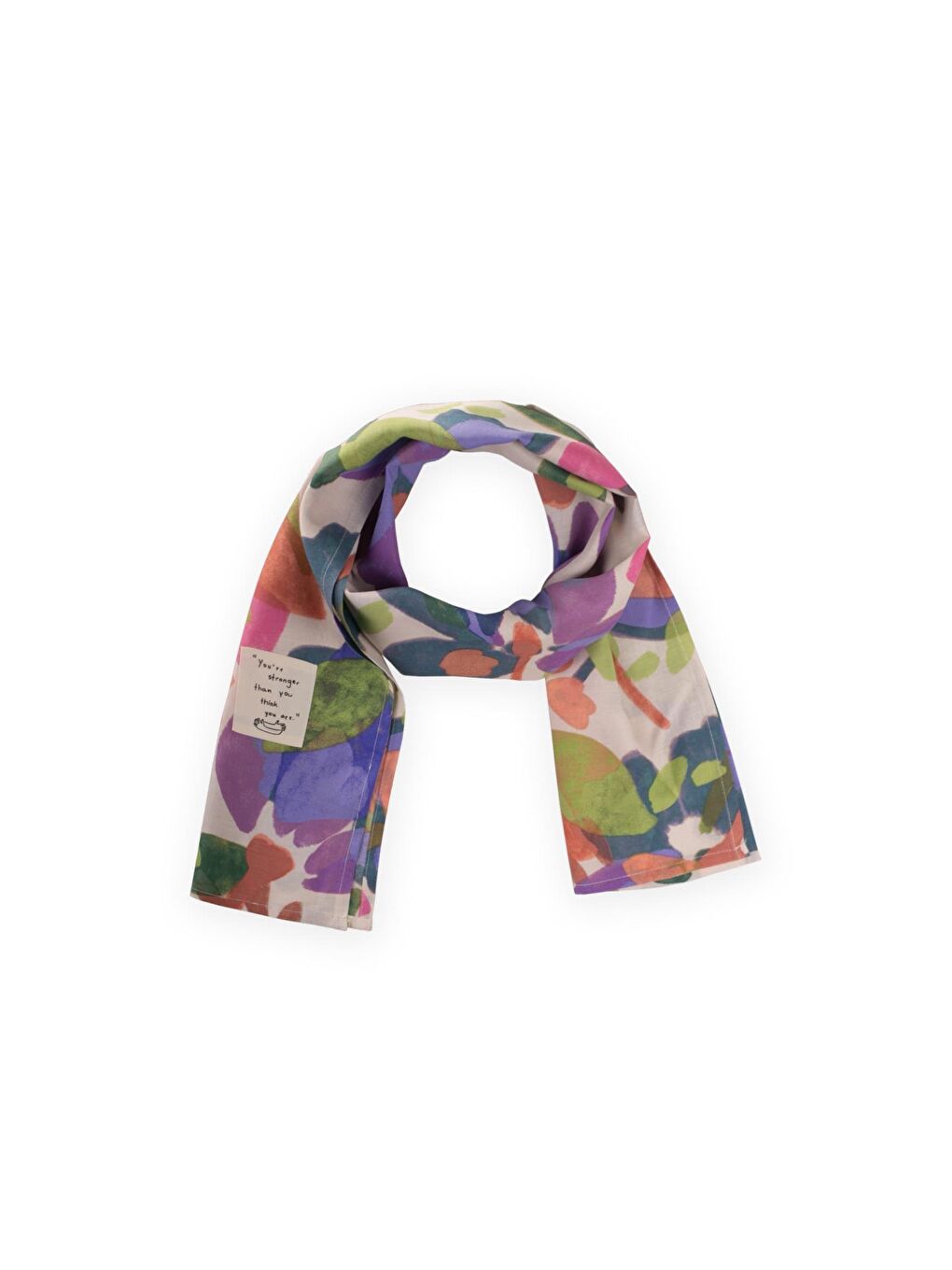 Çocuk Fular 25X140 Cm Mor