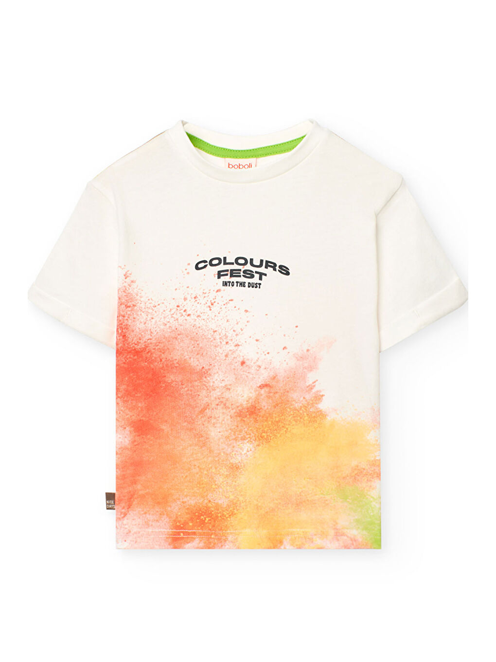 Karışık Renkli Baskılı Erkek Çocuk Tshirt-2