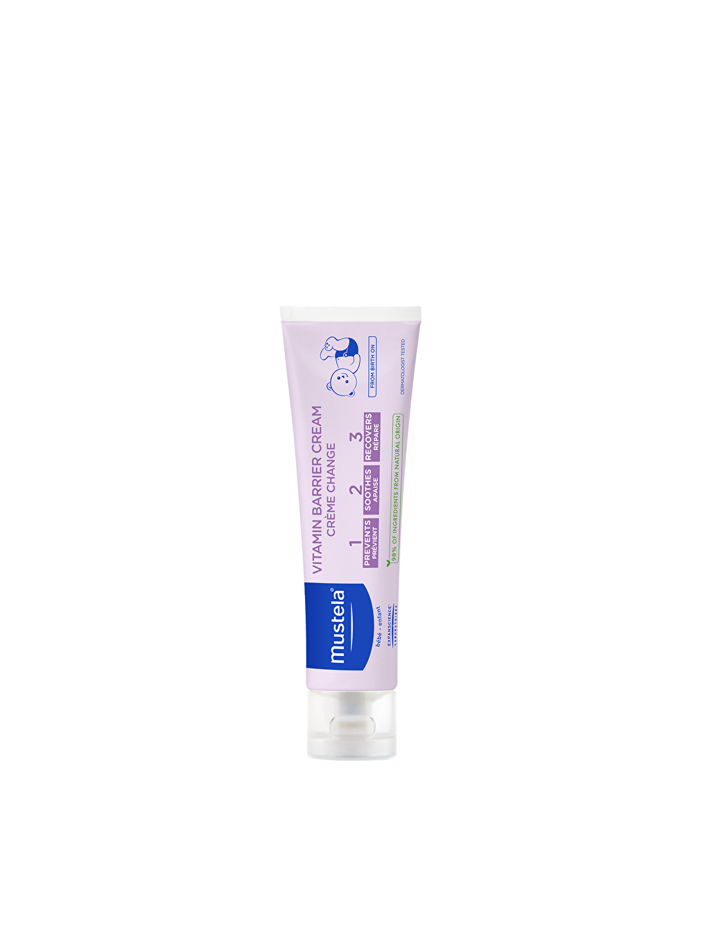 Mustela Renksiz Vitamin Barrier 1-2-3 Cream 100ml