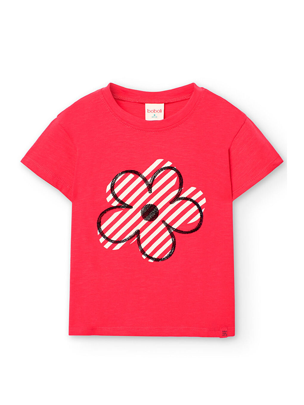 Fuşya Kız Çocuk Tişört-1