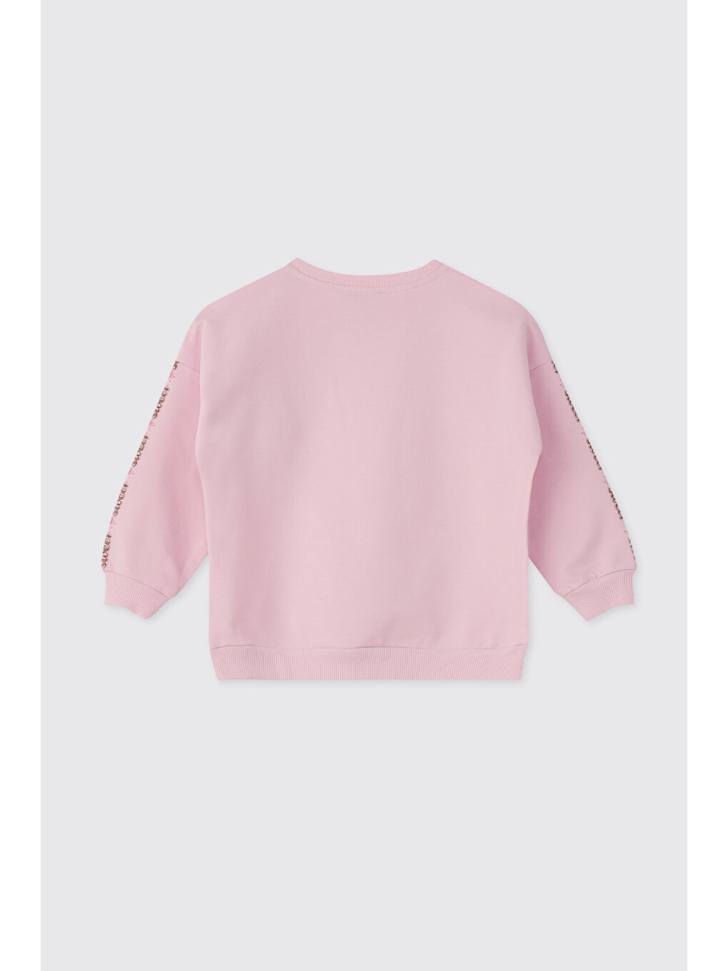 Kız Bebek Pembe Sweatshirt-1