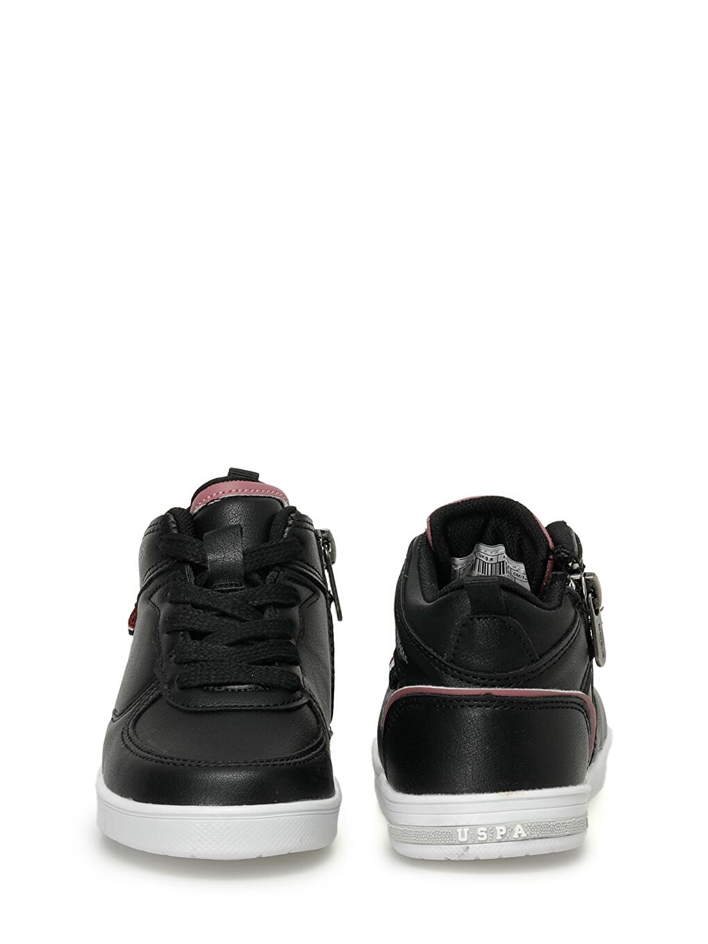 GLONTE 3PR Siyah Kız Çocuk High Sneaker-4