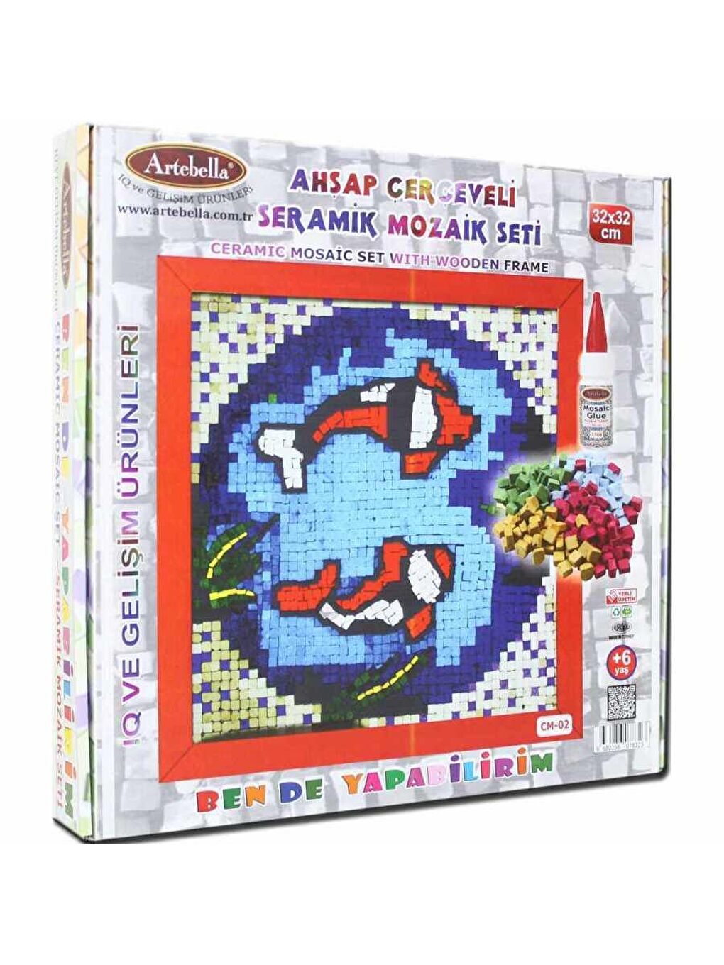 Artebella Karışık Seramik Mozaik Set 32x32cm CM-02 - 2