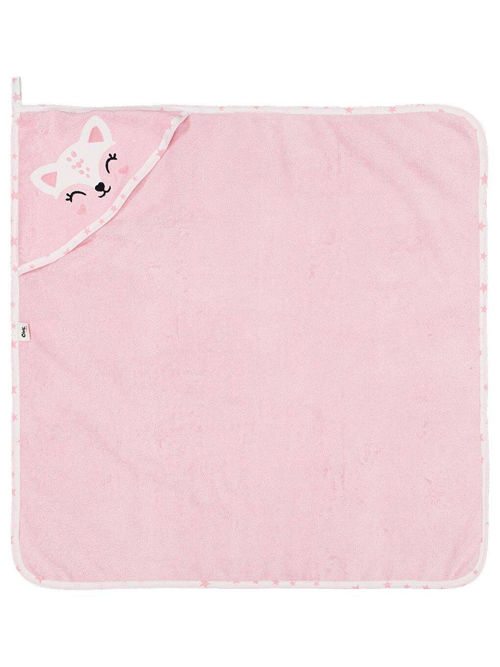 Baby Ceylan Nakışlı Bambu Havlu - Pembe Standart