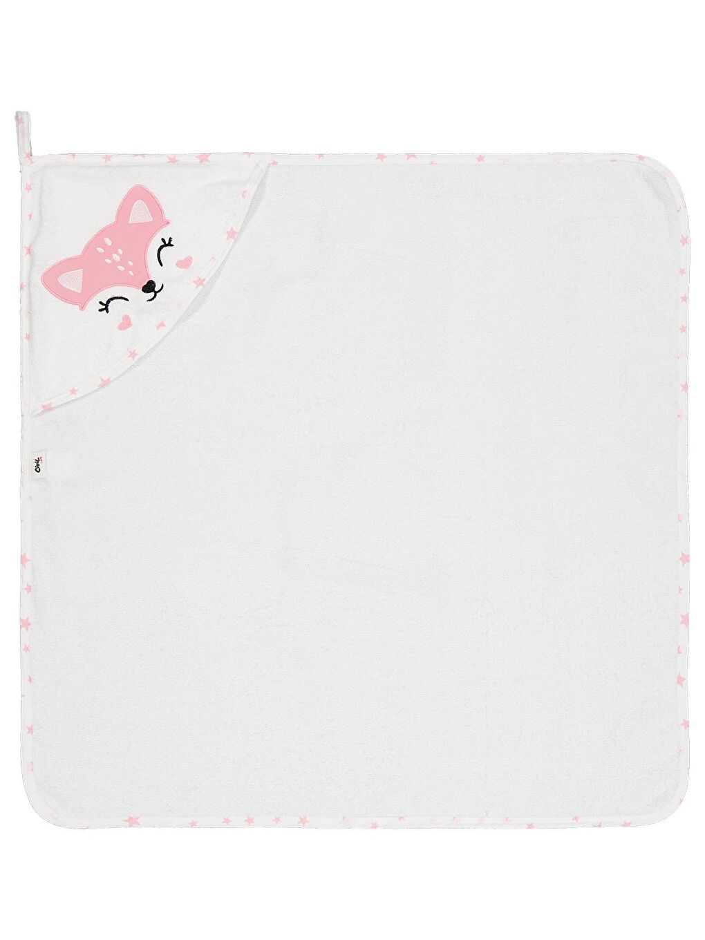 Baby Ceylan Nakışlı Bambu Havlu - Ekru Standart-1