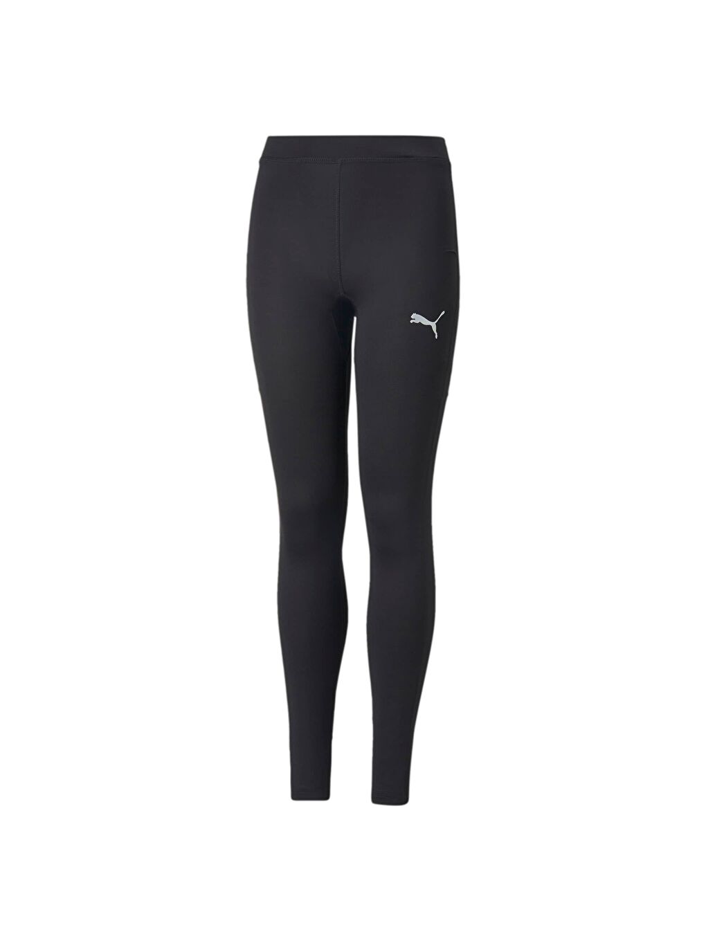 Siyah LIGA Baselayer Genç Uzun Futbol Taytı