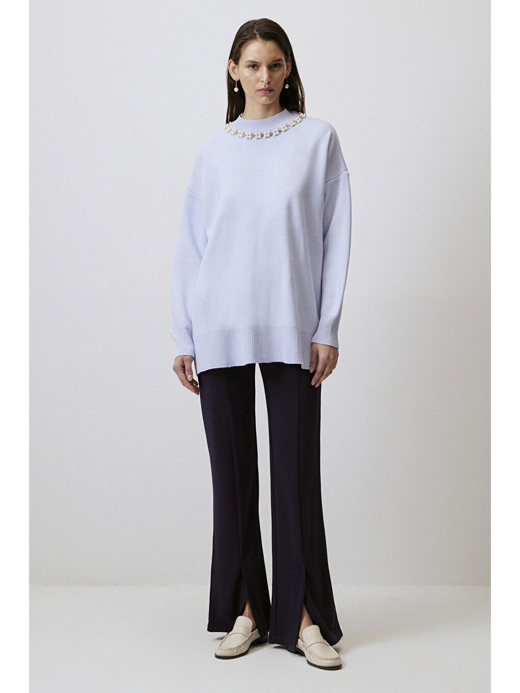 Mavi Yakası İncili Kazak