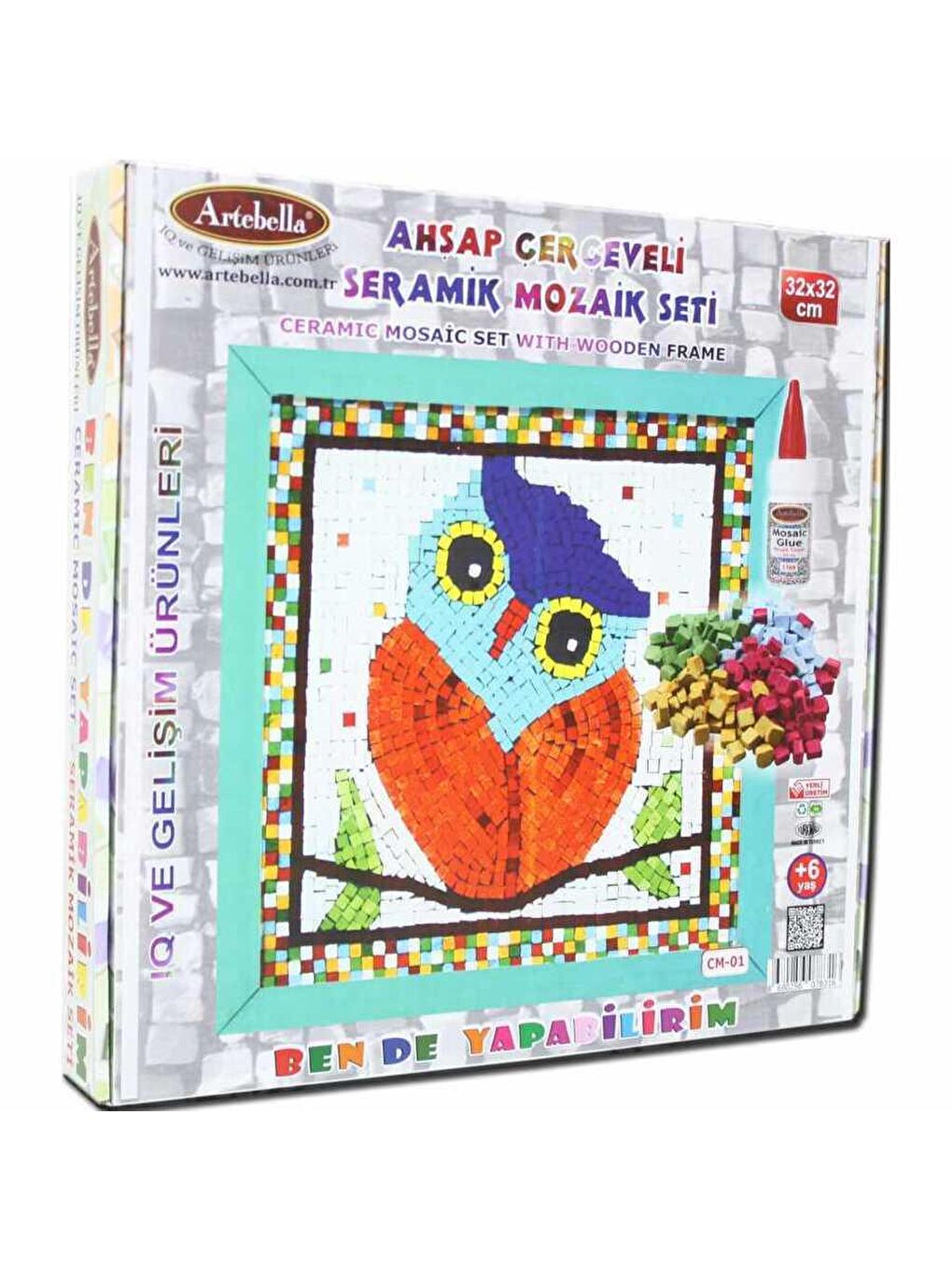 Artebella Karışık Seramik Mozaik Set 32x32cm CM-01 - 4