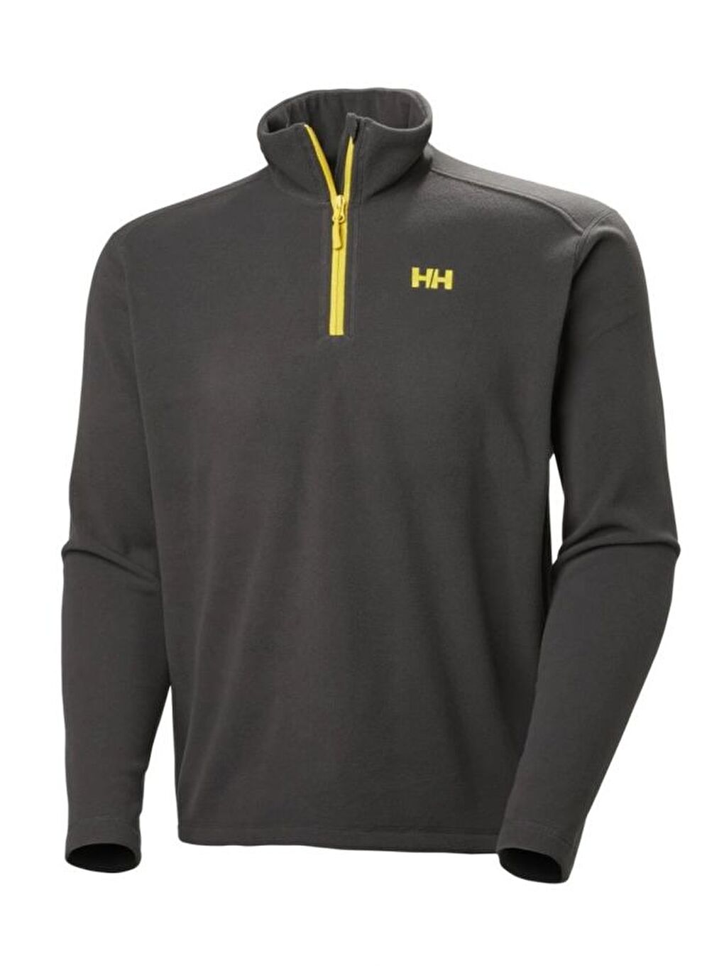 Helly Hansen Koyu Gri HH Mount Polar Fleece Erkek Yarım Fermuarlı Gri Polar HHA.987