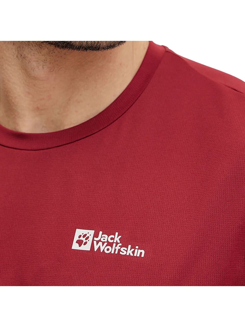 Bordo Delgami Erkek Kırmızı Tişört-2