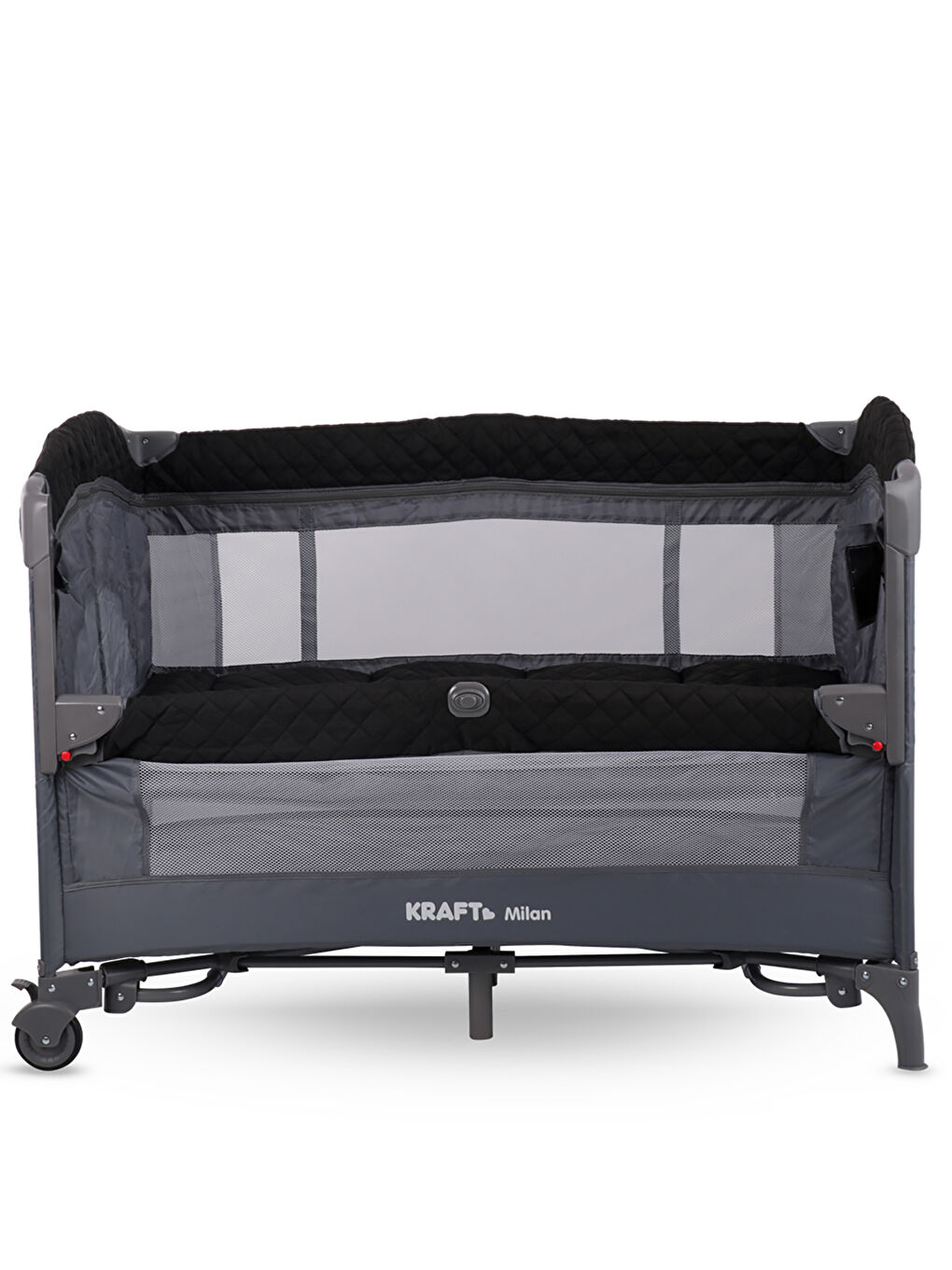 Milan Anne Yanı Oyun Parkı 70x110 cm Siyah-5