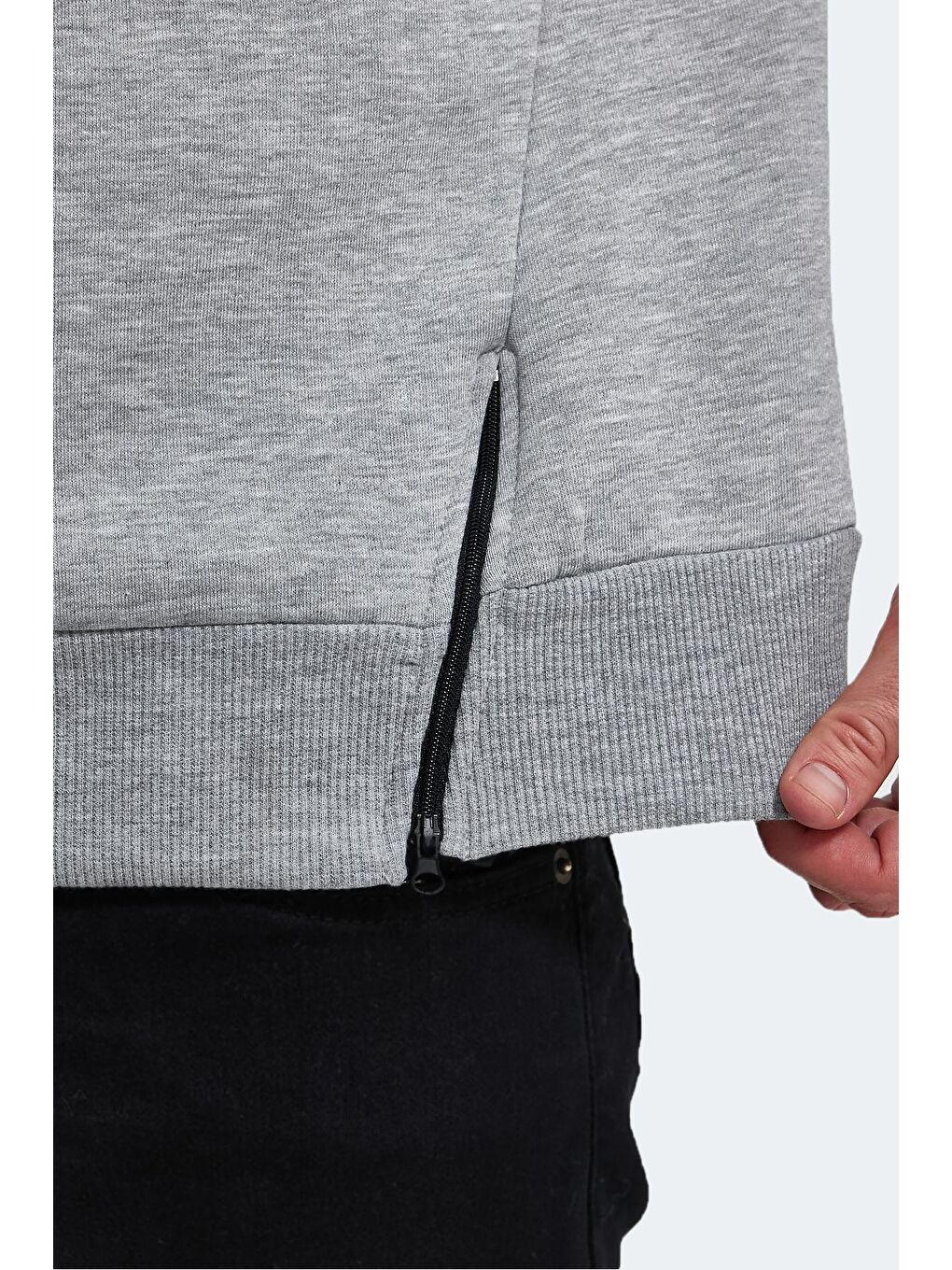 SLAZENGER Gri Erkek Sweatshirt Gri - 4