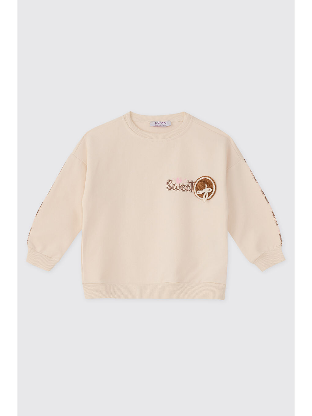 Kız Bebek Ekru Sweatshirt