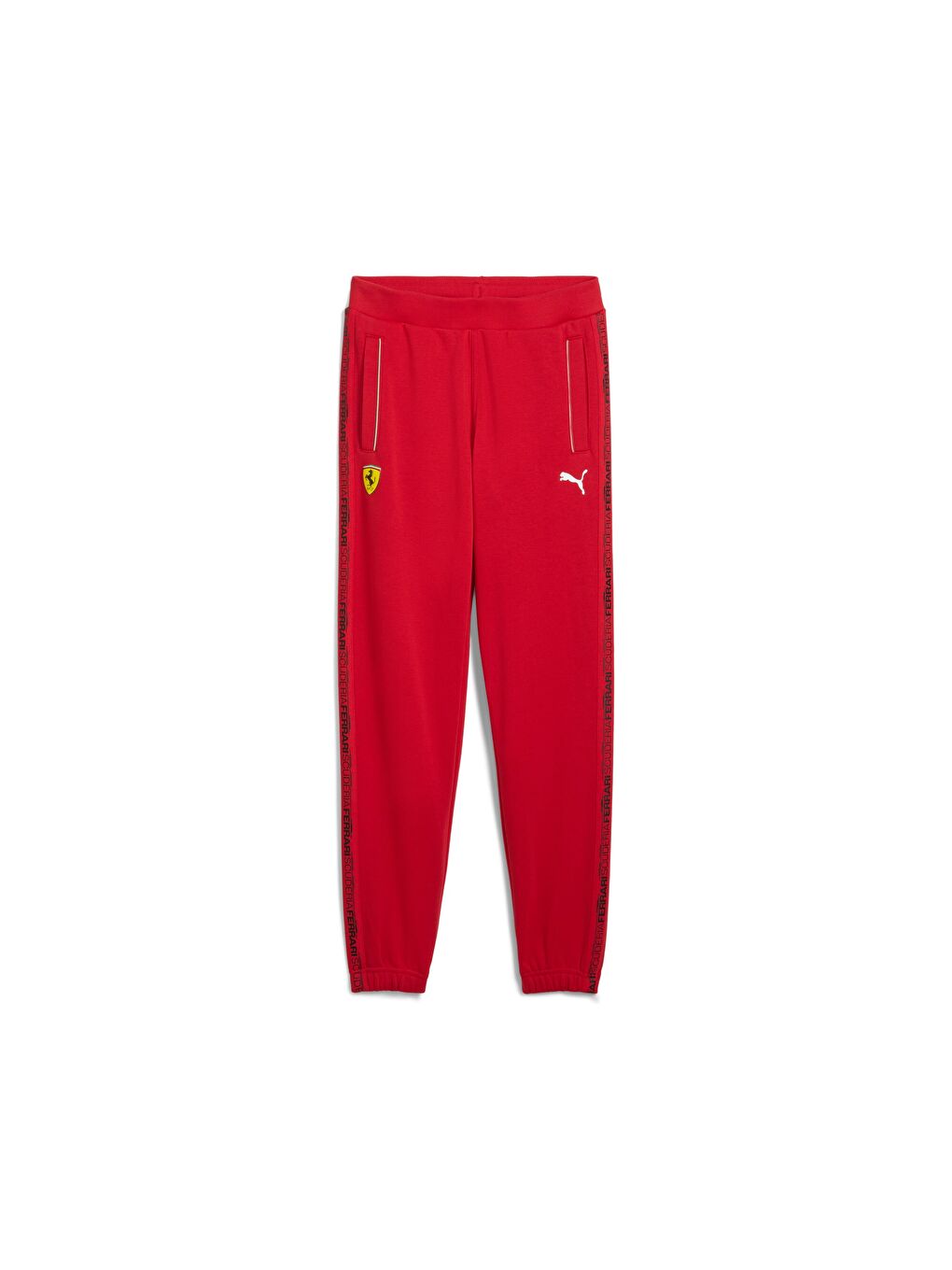 Kırmızı SCUDERIA FERRARI Race Genç Pantolon