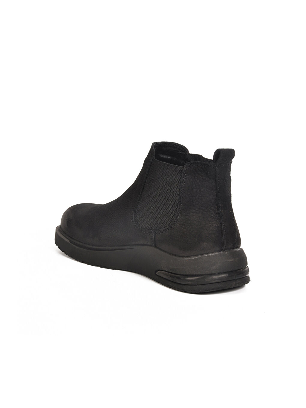 Siyah Nubuk Hakiki Deri Erkek Chelsea Bot 260042 M-3