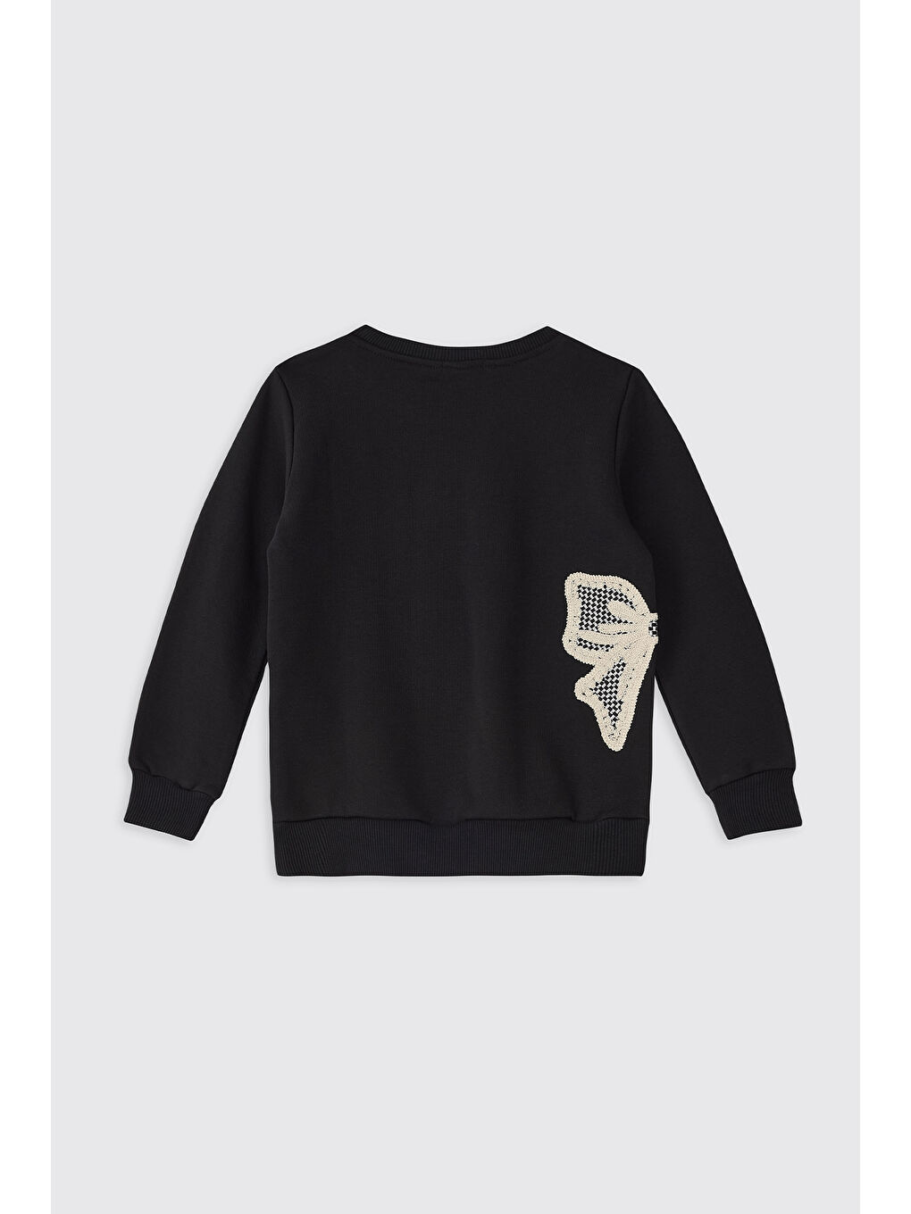 Kız Çocuk Siyah Sweatshirt-1