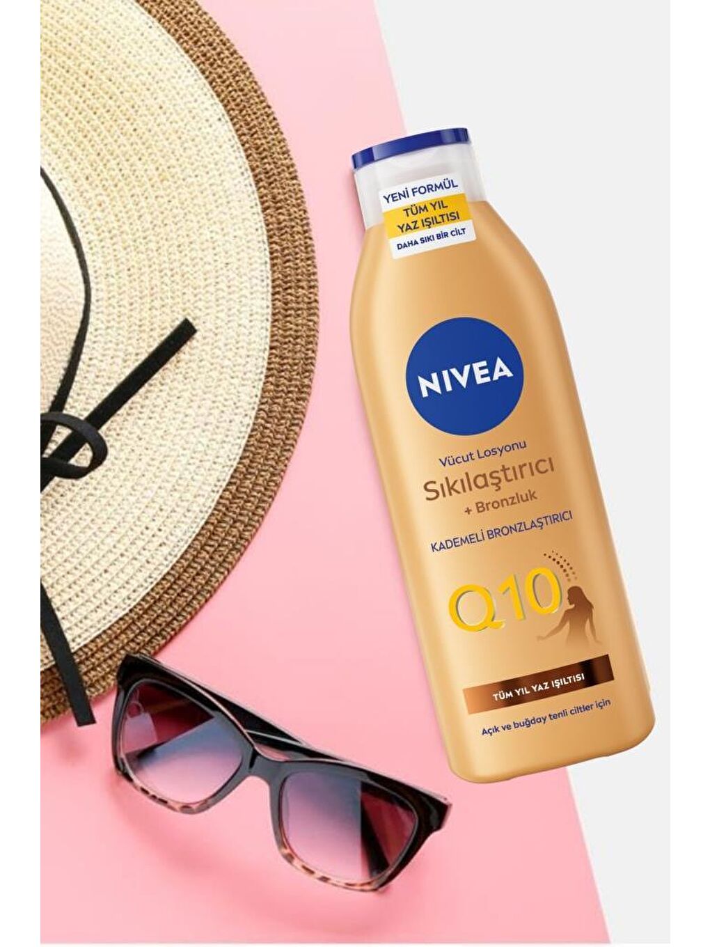 Nivea Q10 Sıkılaştırıcı ve Bronzlaştırıcı Vücut Losyonu 250 ml-4