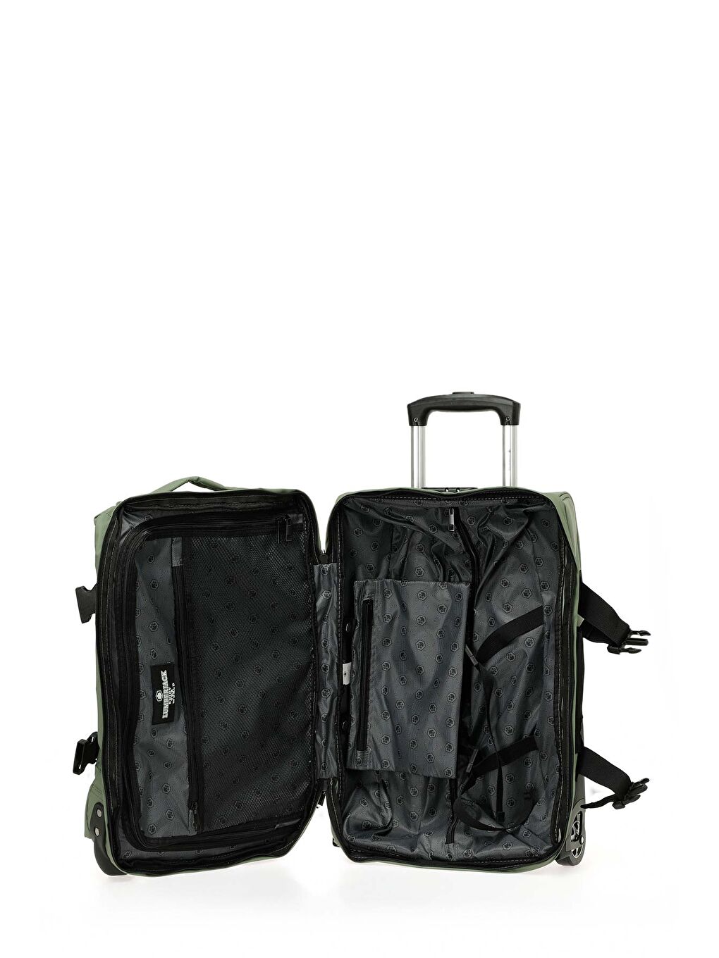 TEKSTIL OXFORD -K 5FX Haki Unisex Küçük Boy Valiz-3