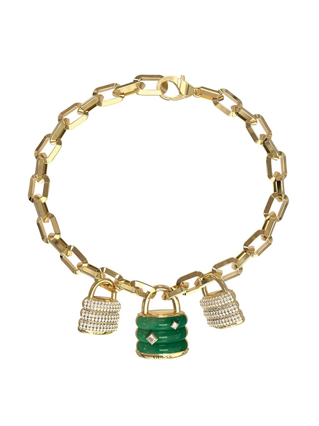 Sarı JGUJUBB05410JWYGGNS Anahtar Kadın Bileklik