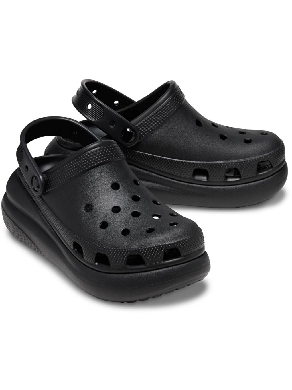 Crocs Siyah Classic Crush Clog Black Kadın Terlik 207521-001 - 1