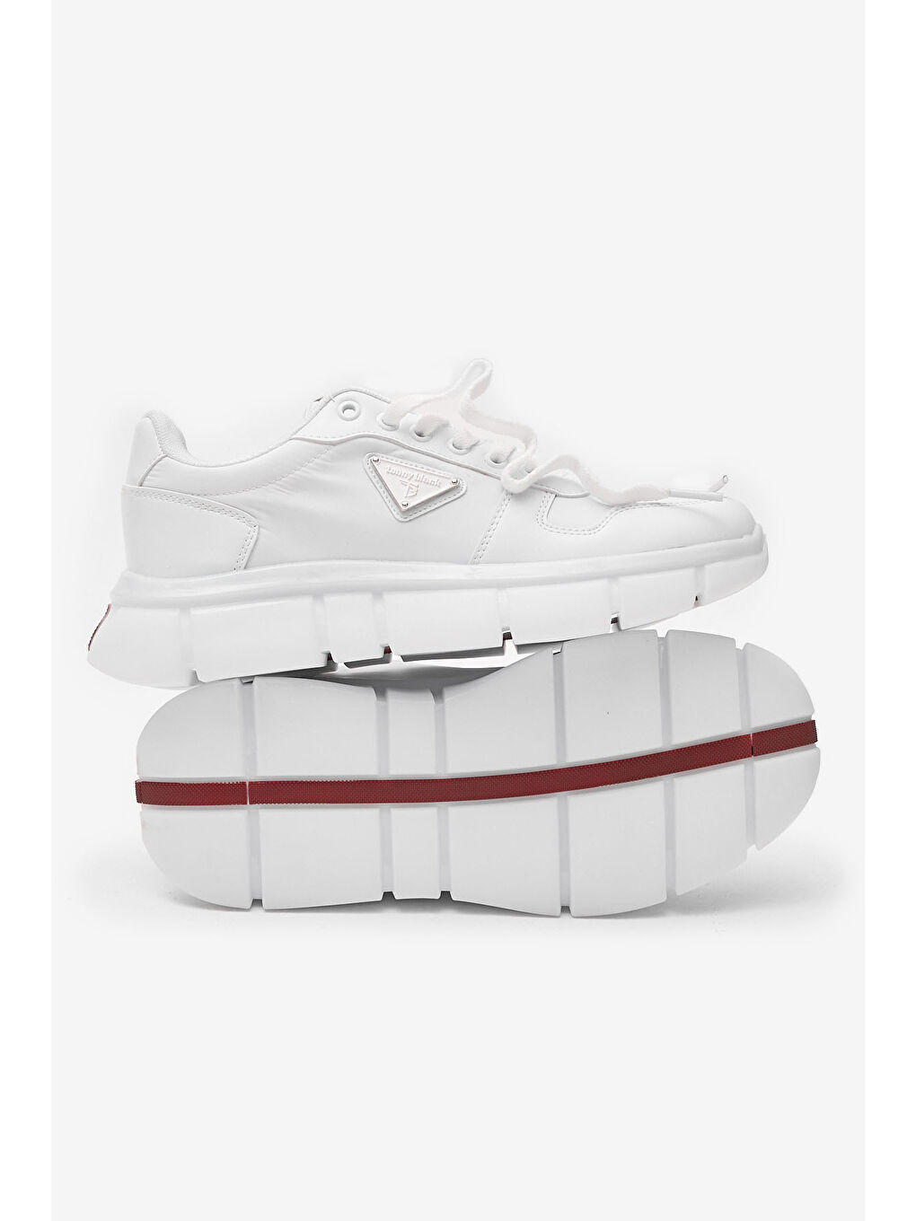 Erkek Beyaz Spor Ayakkabı-3