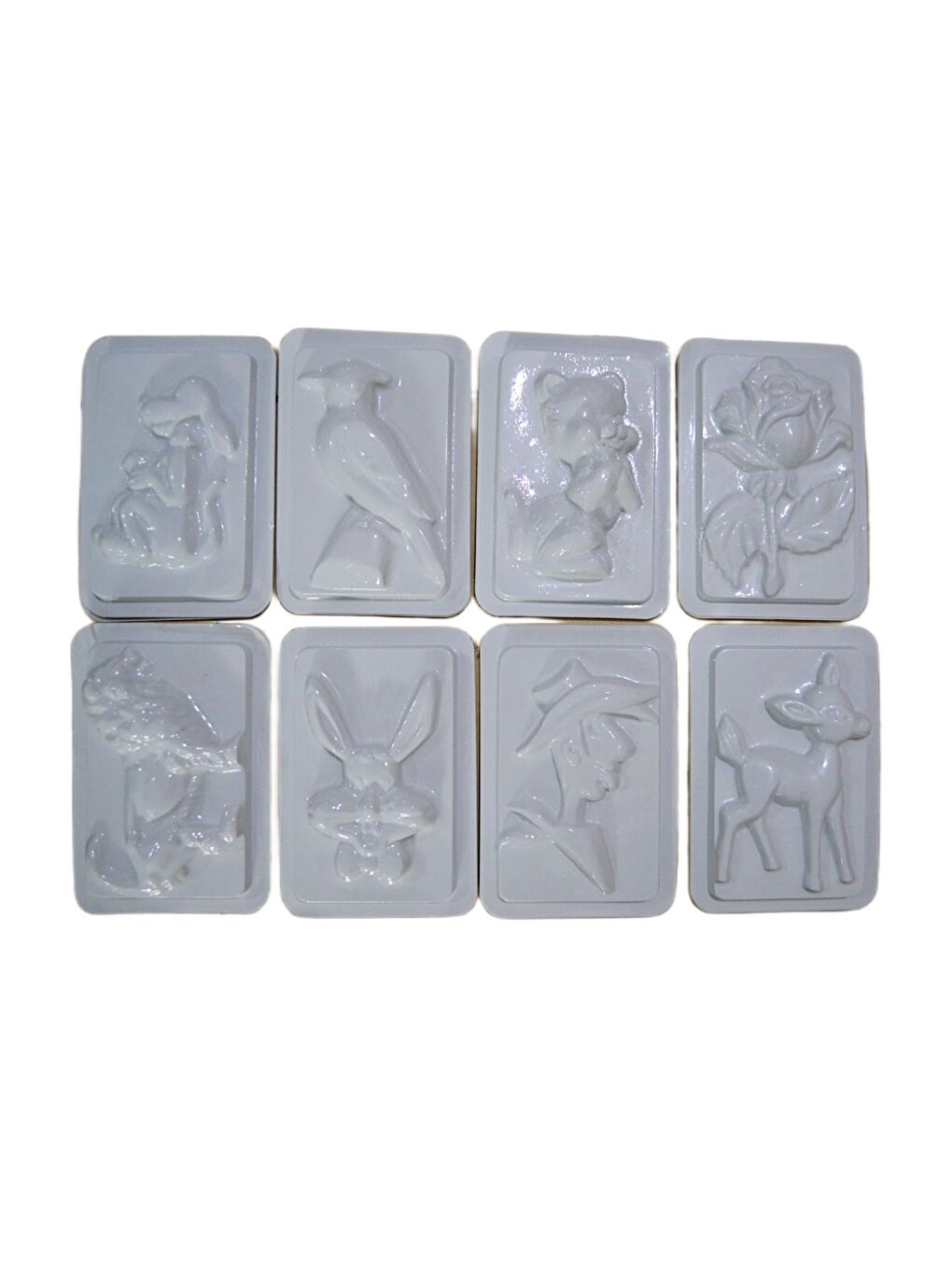 Alçı Kalıbı Asorti Desen 10x15 cm 1 Adet-1