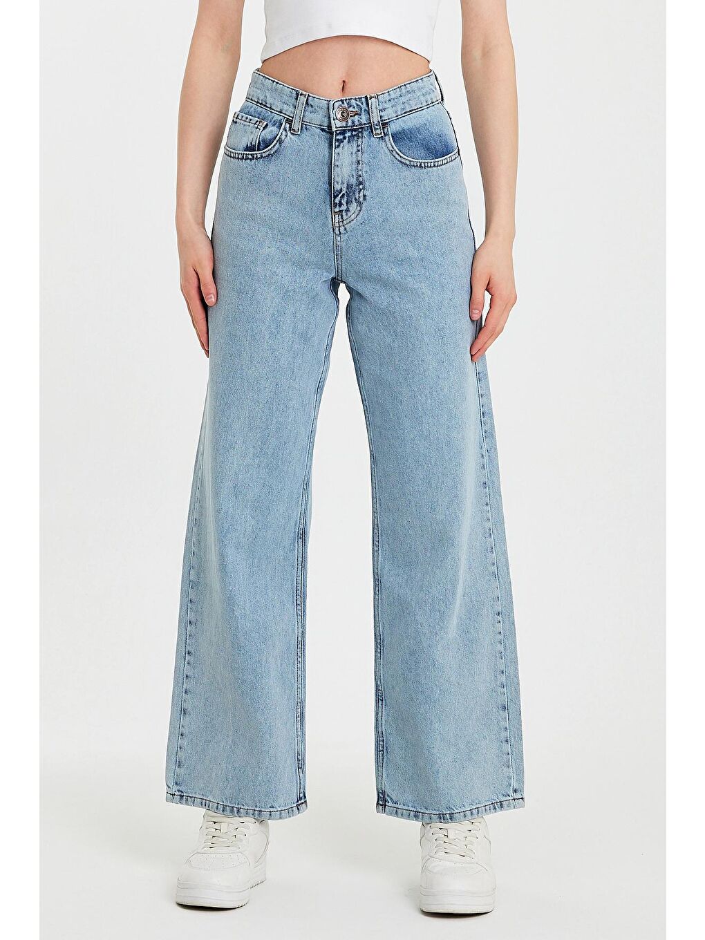 Rodi Mavi Calıfornia 010 Baggy Fıt Kadın Jeans