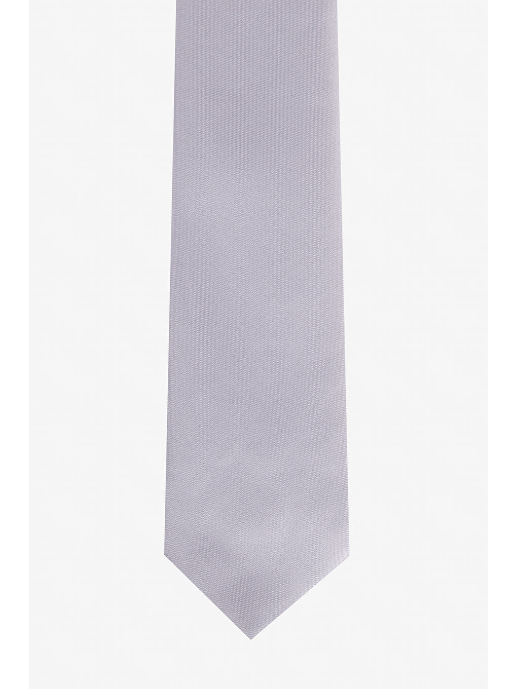 Erkek Gri Desenli İnce Kravat-1