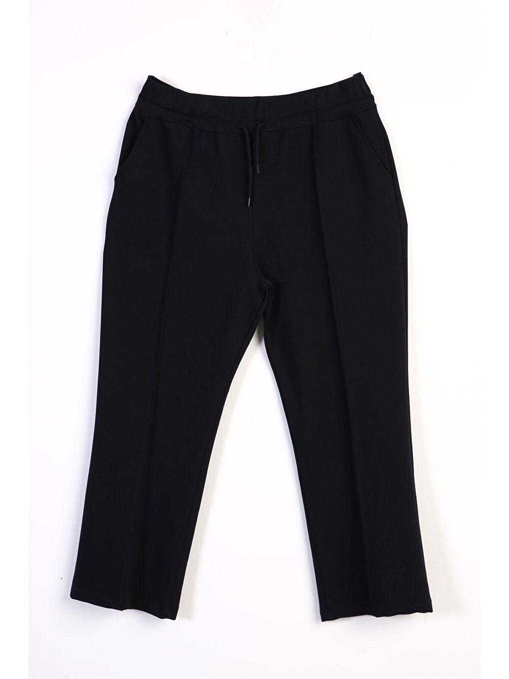 Lacivert Büyük Beden Cepli Eşofman Altı-4