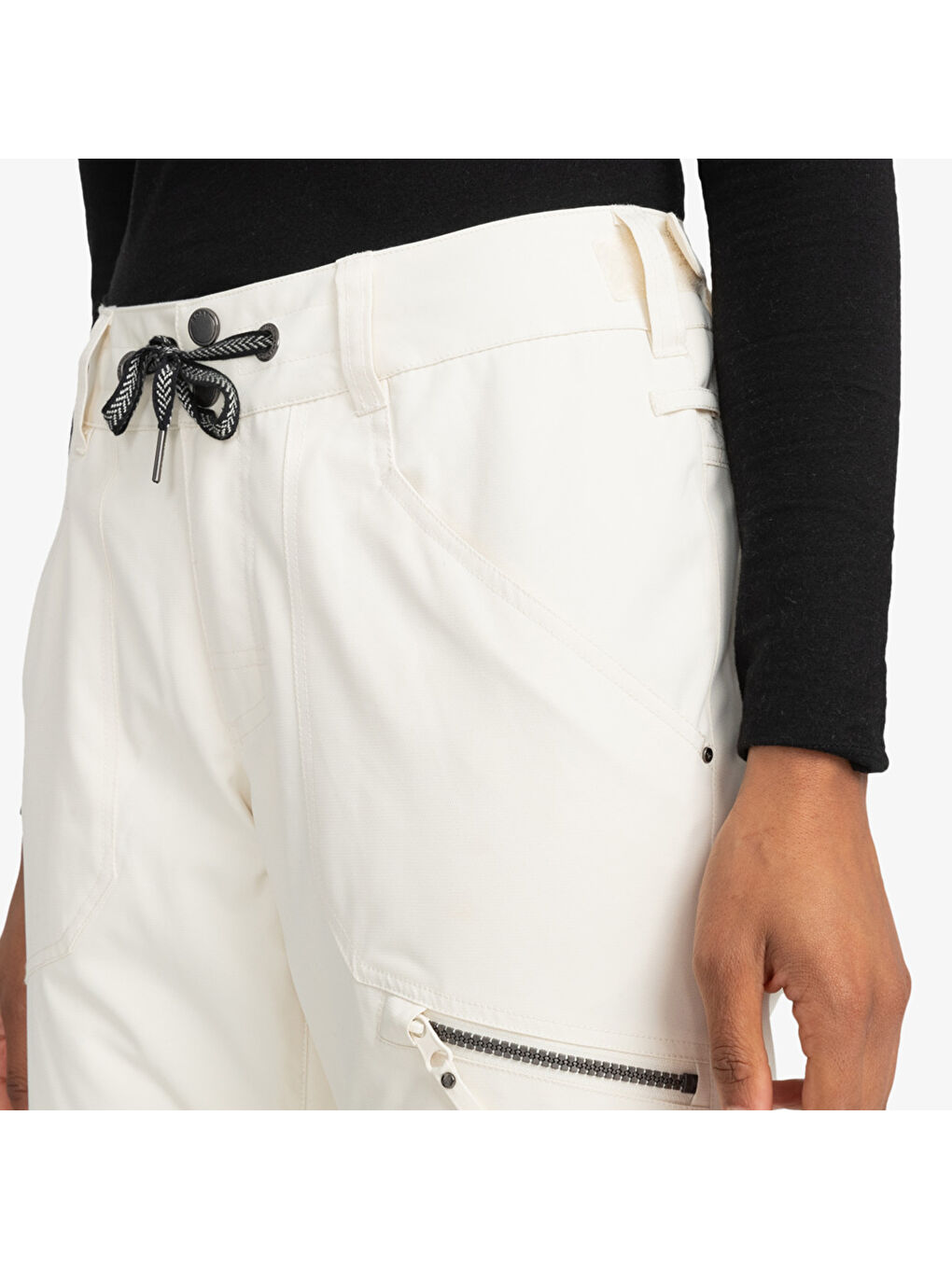 Nadia Pt Kadın Beyaz Snowboard Pantolonu-2