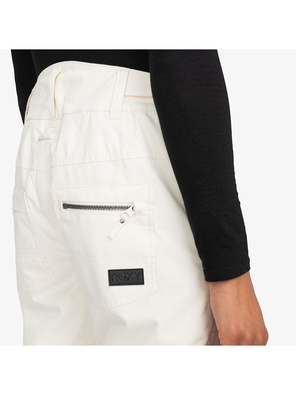 Nadia Pt Kadın Beyaz Snowboard Pantolonu-4