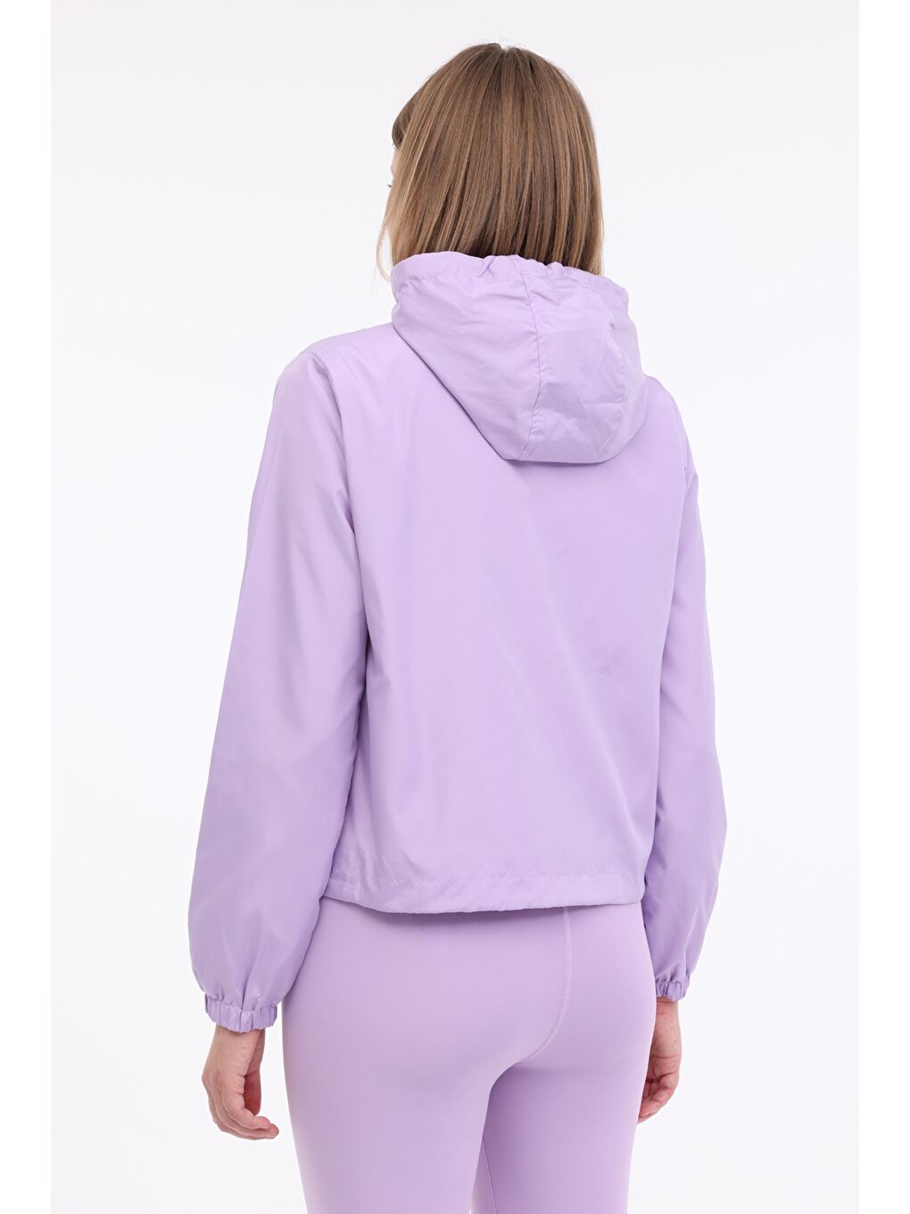 WL GABY 8P100 5FX Mor Kadın Yağmurluk-1