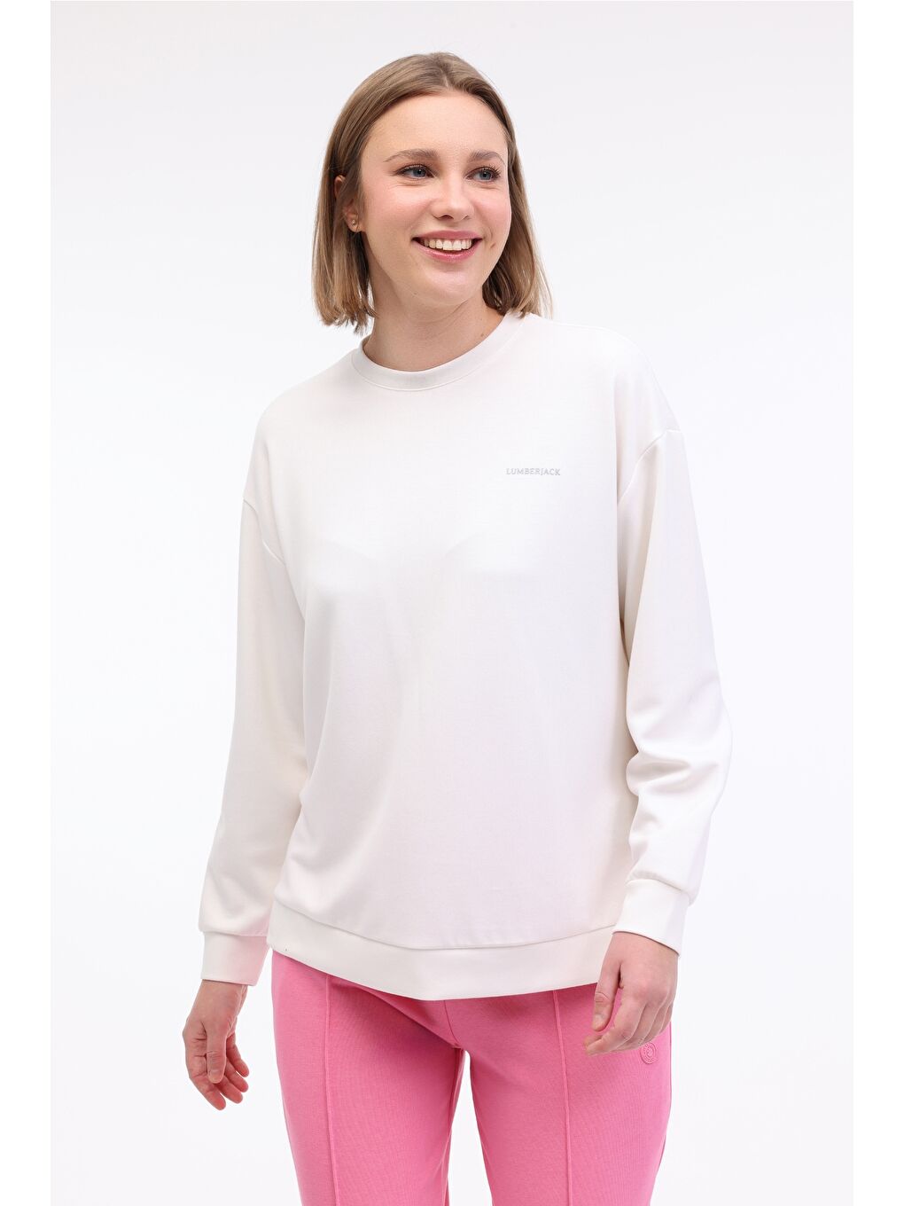 Bej WL GAIL 16BT230 5FX Ekru Kadın Sweatshirt