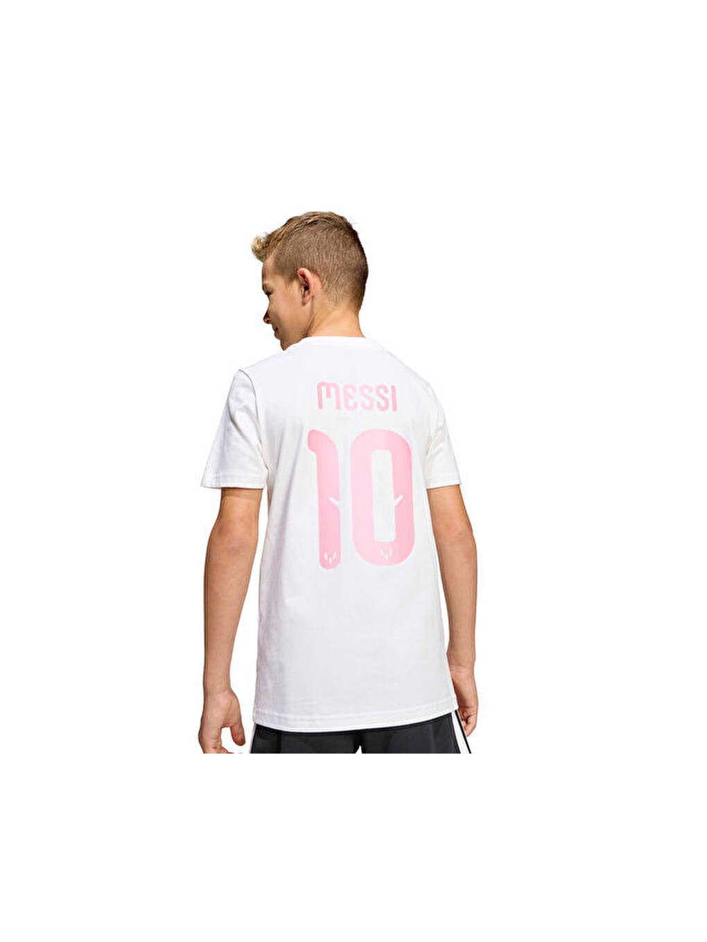Y Messi N&n G T Çocuk Futbol Tişörtü Kb9485 Beyaz-4