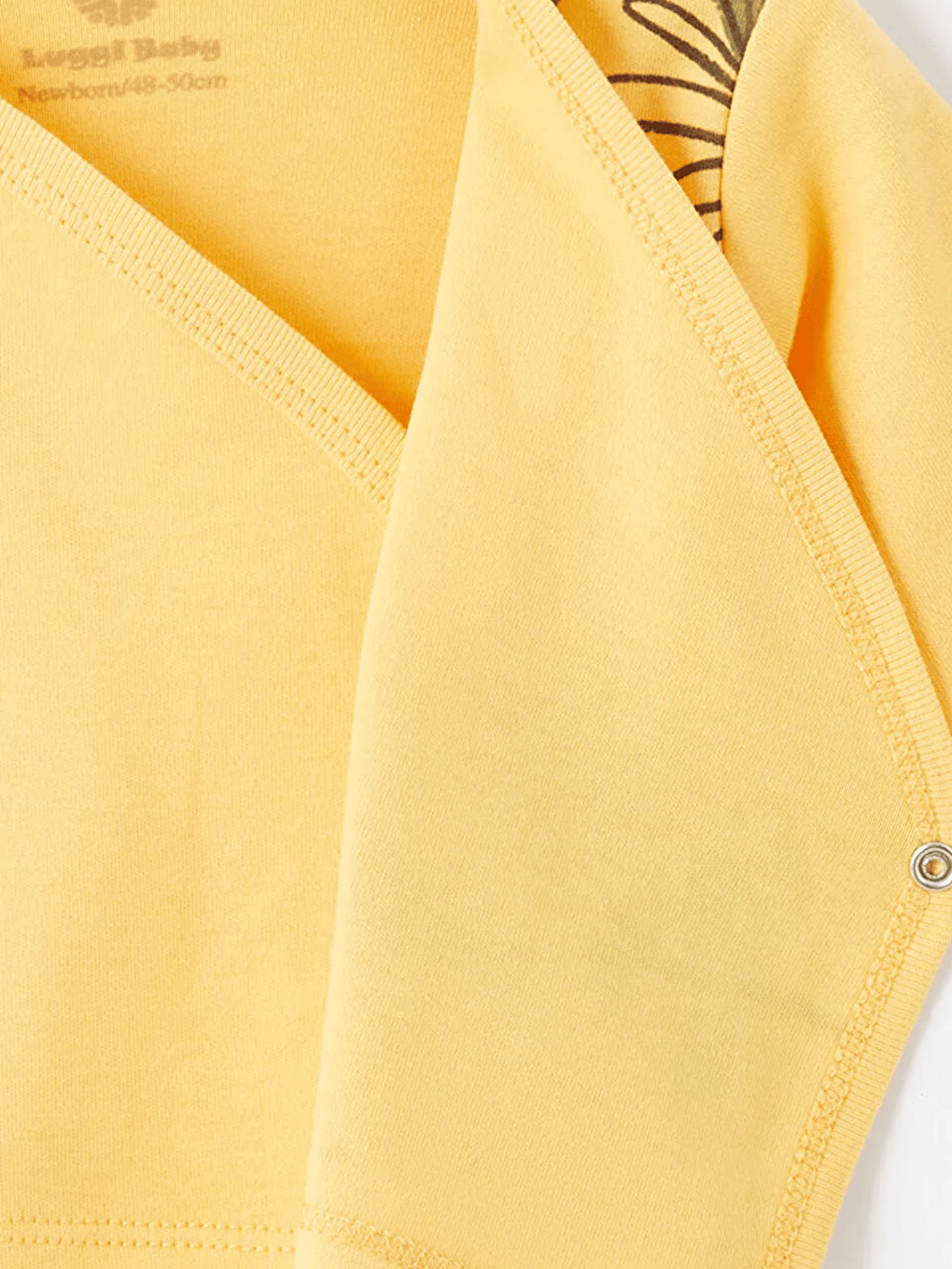 Lila Baskılı Erkek Bebek Hastane Çıkış Seti-4