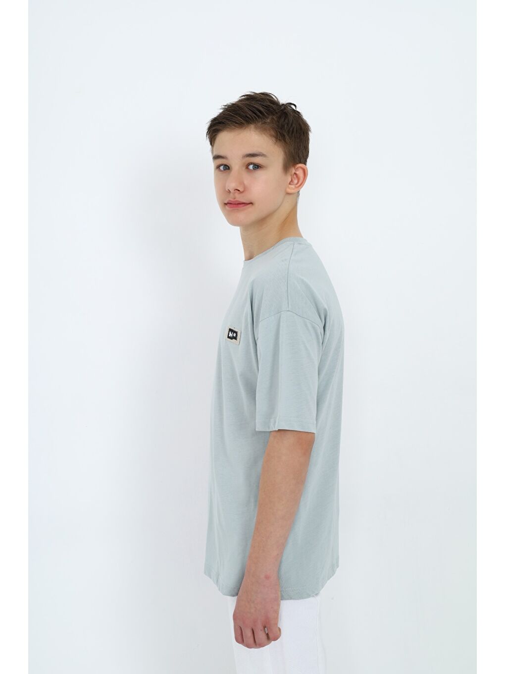 Yeşil Erkek Çocuk Tişört-2