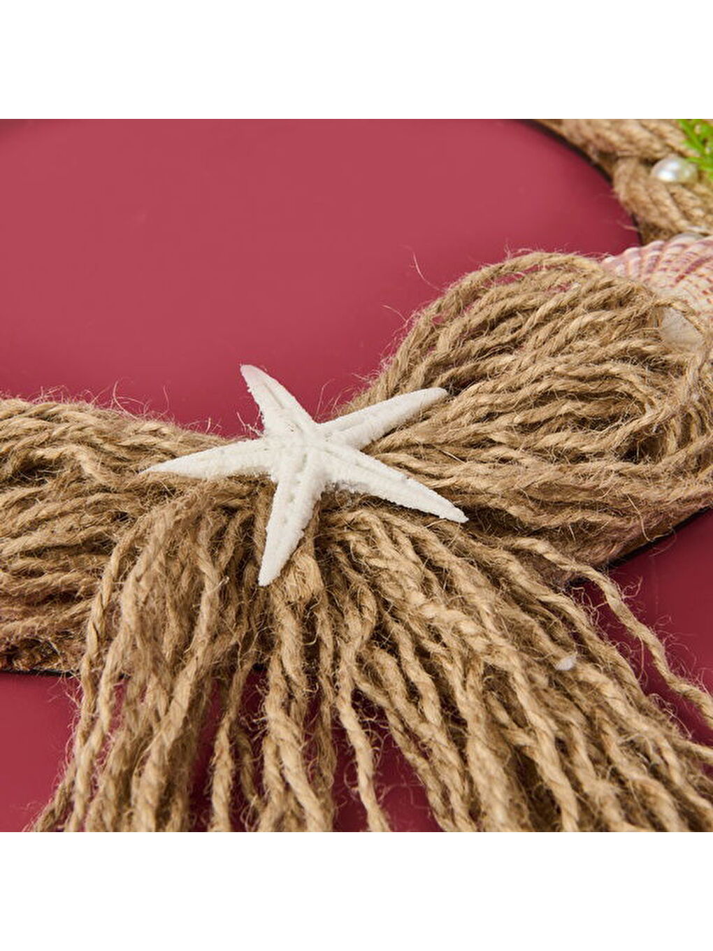 Objevi Karişik Dekoratif Welcome Starfish Kapı Süsü - Renkli - 30 cm - 2
