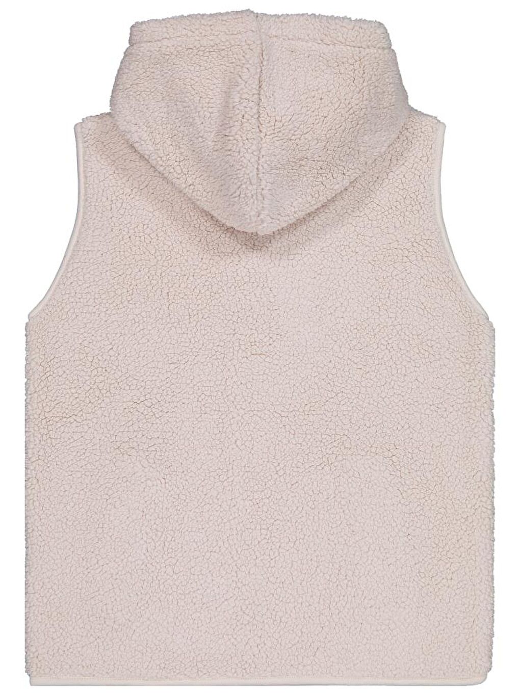 Girls Düz 10-13 Yaş Yelek - Bej 13-14 Yaş-1