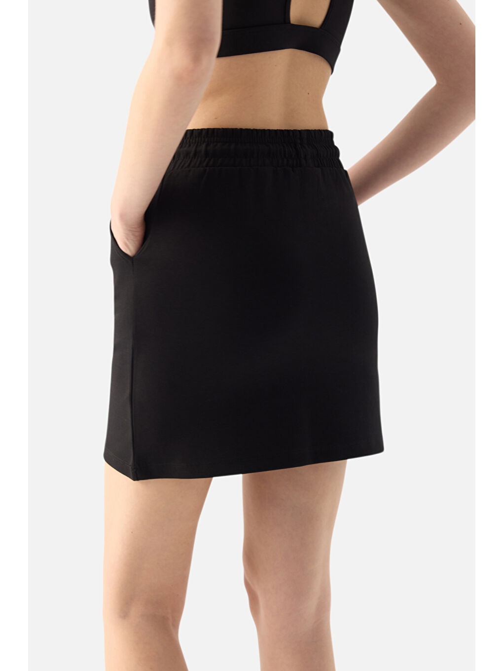 Lara Sokak Stili Siyah Etek-3