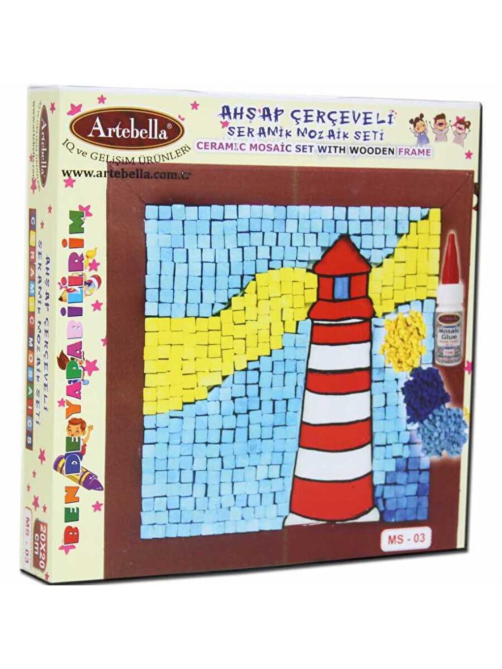 Artebella Seramik Mozaik Set 20x20cm MS-03 - 2