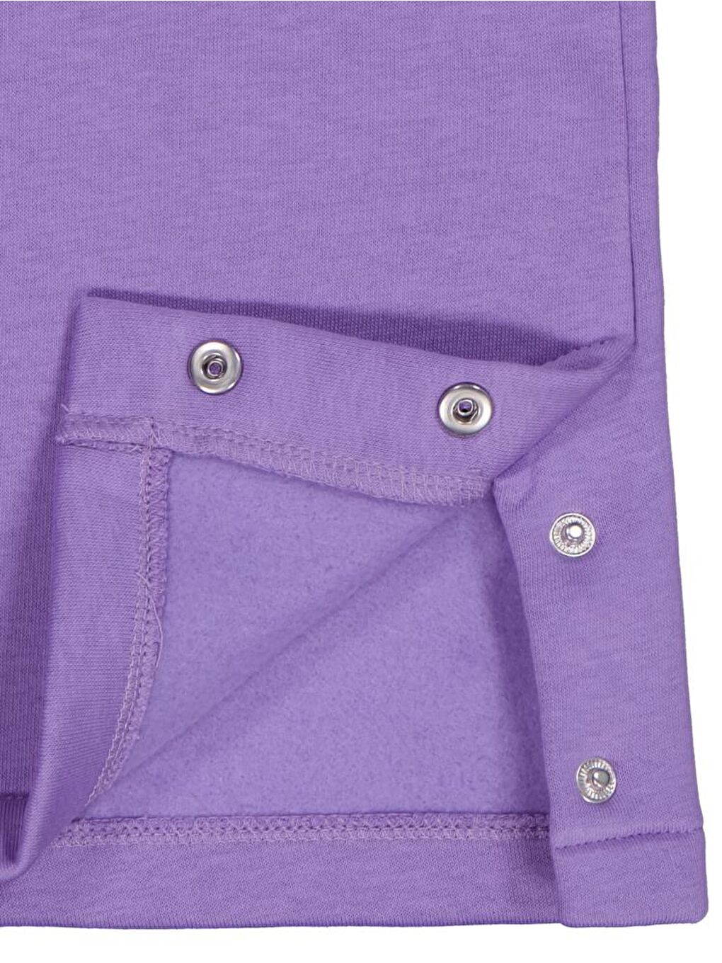 Mor Girls Paçası Çıtçıtlı 2-5 Yaş Eşofman Altı - Lila 3-4 Yaş-2