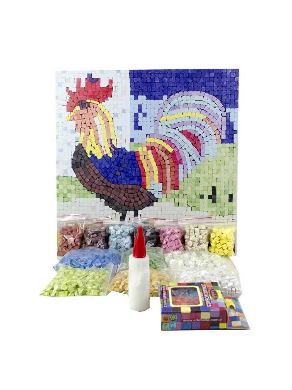 Artebella Karışık Seramik Mozaik Set 32x32cm CM-11 - 3